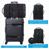 Aerolite (55x35x20cm) 39L Cabin Luggage Laptop Backpack Rucksack With YKK Zippers Fits Up To 15.6" Laptop, Approved for Ryanair (Priority), easyJet Plus, British Airways & Many More