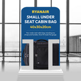 Aerolite 40x30x20cm Ryanair & Wizz Air Maximum Cabin Size Eco-Friendly Backpack ♻️ Lightweight Travel Bag with YKK Zippers & 5-Year Warranty
