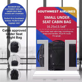 Aerolite Southwest Airlines 16.25" x 13.5" x 8” Max Carry On Cabin Luggage Bag Backpack