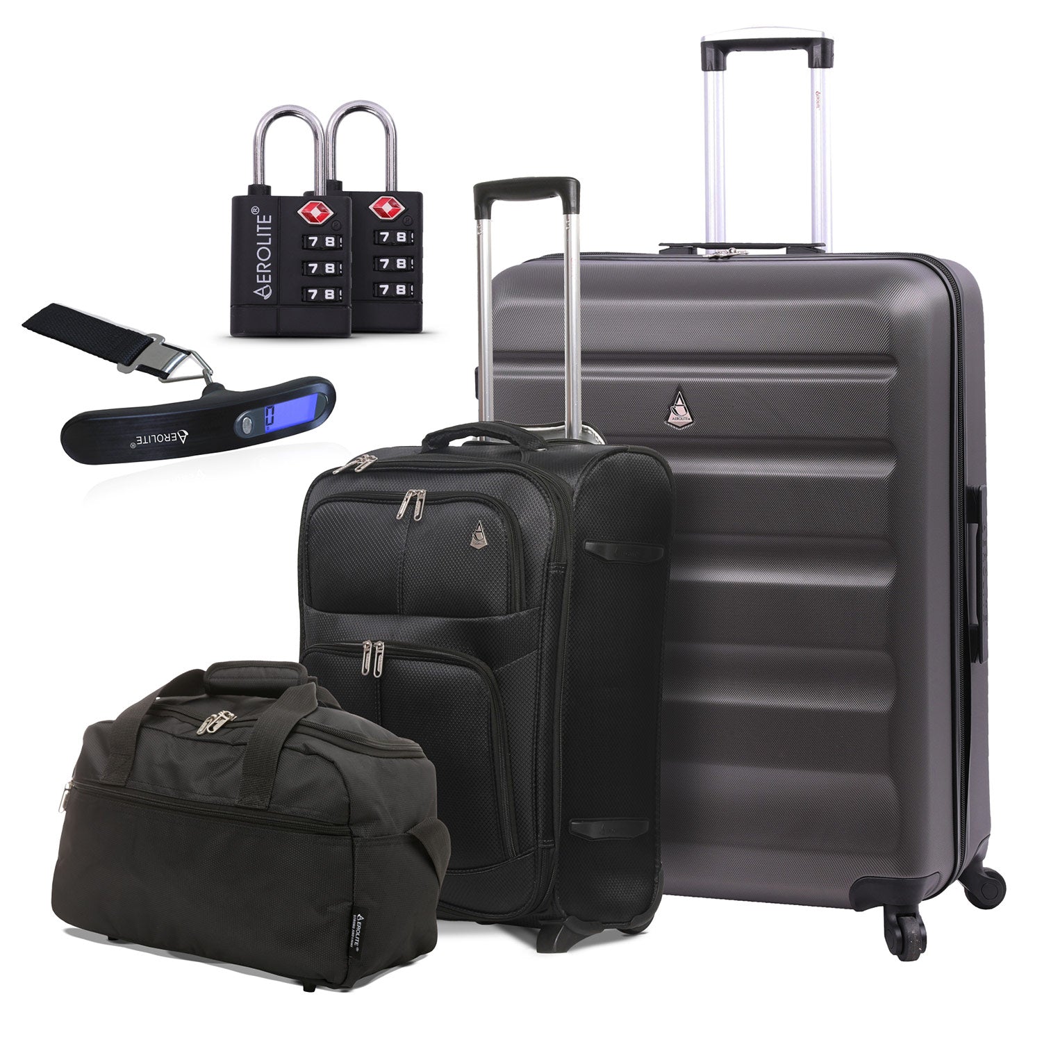 Aerolite / 5 Cities Ryanair Approved Hand Luggage Set 40x25x20