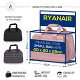 Aerolite (40x20x25cm) Hand Luggage Holdall Bag, Maximum Allowed Size For Ryanair, Approved For Ryanair, Easyjet, British Airways, Jet2, Wizz Air, Virgin Atlantic and Many More - Aerolite UK