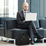 5 Cities (40x20x25cm) Hand Luggage Holdall Flight Bag, New and Improved 2025 Ryanair Maximum Sized Under Seat Cabin Holdall – Take The Max On Board