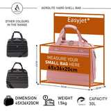 Aerolite Easyjet Maximum Size 45x36x20cm New Summer 2024 Hand Cabin Approved Luggage, Hardshell Carry On Holdall Shoulder Under Seat Flight Bag With 2 Years Of Warranty - Aerolite UK