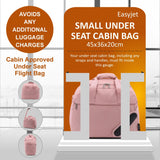 Aerolite Easyjet Maximum Size (45x36x20cm) Holdall New and Improved 2024 Cabin Luggage Under Seat Flight Bag - Aerolite UK