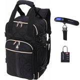 Aerolite 40x20x25cm Ryanair Maximum Premium Eco-Friendly Backpack with 10 Years Warranty (Quilted) + Luggage Scale + TSA Lock