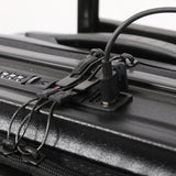 Aerolite M-Lite Smart 21” Cabin Suitcase – Expandable 55x40x20cm to 55x40x23cm, Front Laptop Compartment, Silent Japanese Hinomoto Wheels with Brake Button, Durable Polypropylene, USB Charging & TSA Lock