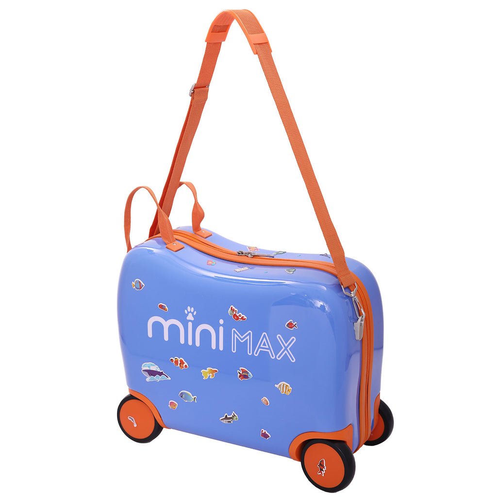 Aerolite MiniMax Childrens RideOn Suitcase Fits 45x36x20cm EasyJet Ma