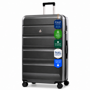 Aerolite Premium 32 Inch Extra Large Suitcase – 144L Hard Shell Check-In Luggage with TSA Lock, 8 Dual Spinner Wheels, ABS-Polycarbonate Shell & Organised Interior (Graphite Shadow)