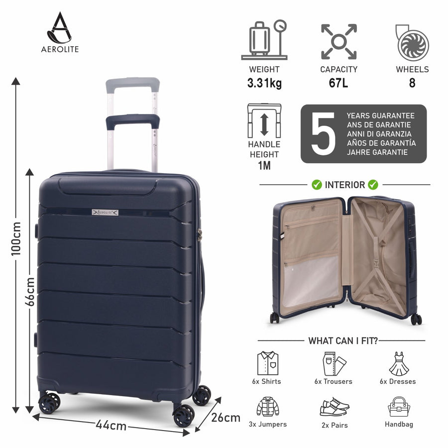 What are the Dimensions of a Medium Sized Suitcase: Essential Guide