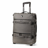 Aerolite Waterproof Trolley Cabin Bag, Ryanair Priority Max Size 55x40×20 cm, 44L Carry-On with 17" Laptop Sleeve, TSA Lock & 2 Wheels – Dark Green
