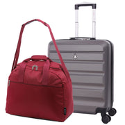 Aerolite suitcase demonstration at airport