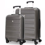 Aerolite Lightweight Hard Shell Suitcase Luggage Set with 4 Spinner Wheels (Cabin, Medium & Large) - Aerolite UK