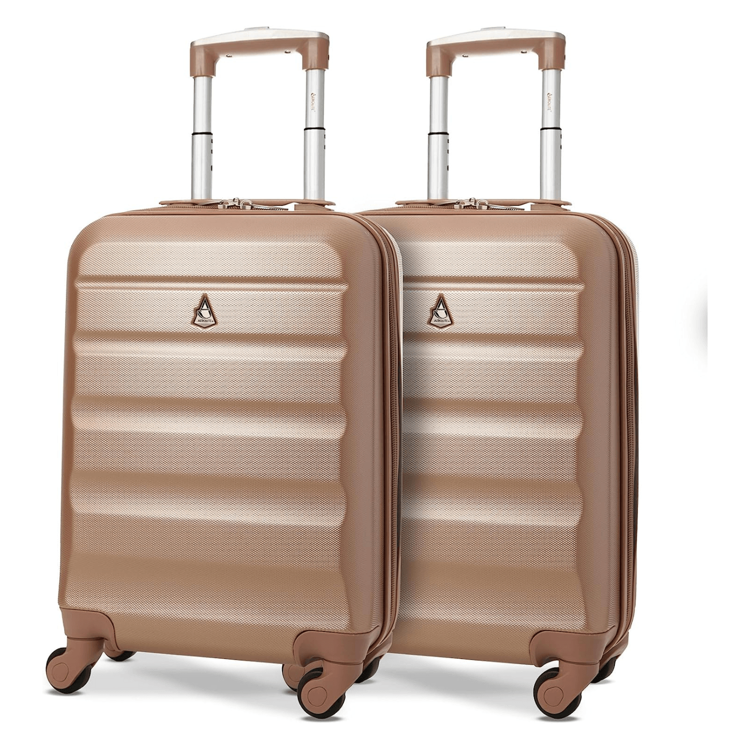 Aerolite 55x35x20cm Lightweight Hard Shell 4 Wheeled Cabin