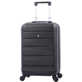 Aerolite (55x35x25cm) Hard Shell Carry On Hand Cabin Luggage Suitcase with 4 Wheels, Max Size for Air Europa, Air France, Alitalia, KLM & Transavia - Aerolite UK