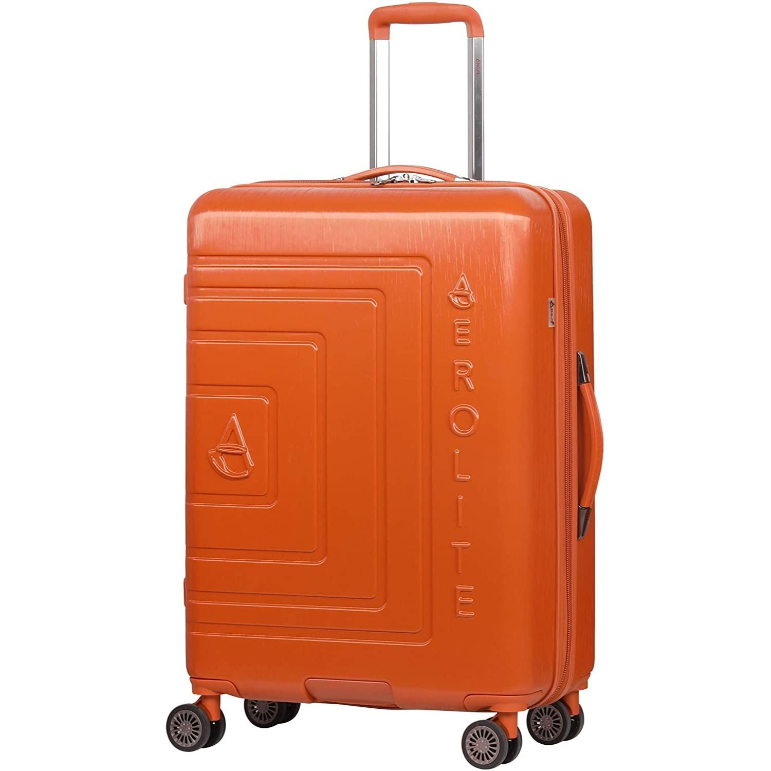 Aerolite Lightweight ABS Hard Shell 8 Wheel Complete Luggage Set (Cabin 21" + Medium 25" + Large 29"), Approved for Ryanair, easyJet, British Airways, Virgin Atlantic, Flybe and Many More