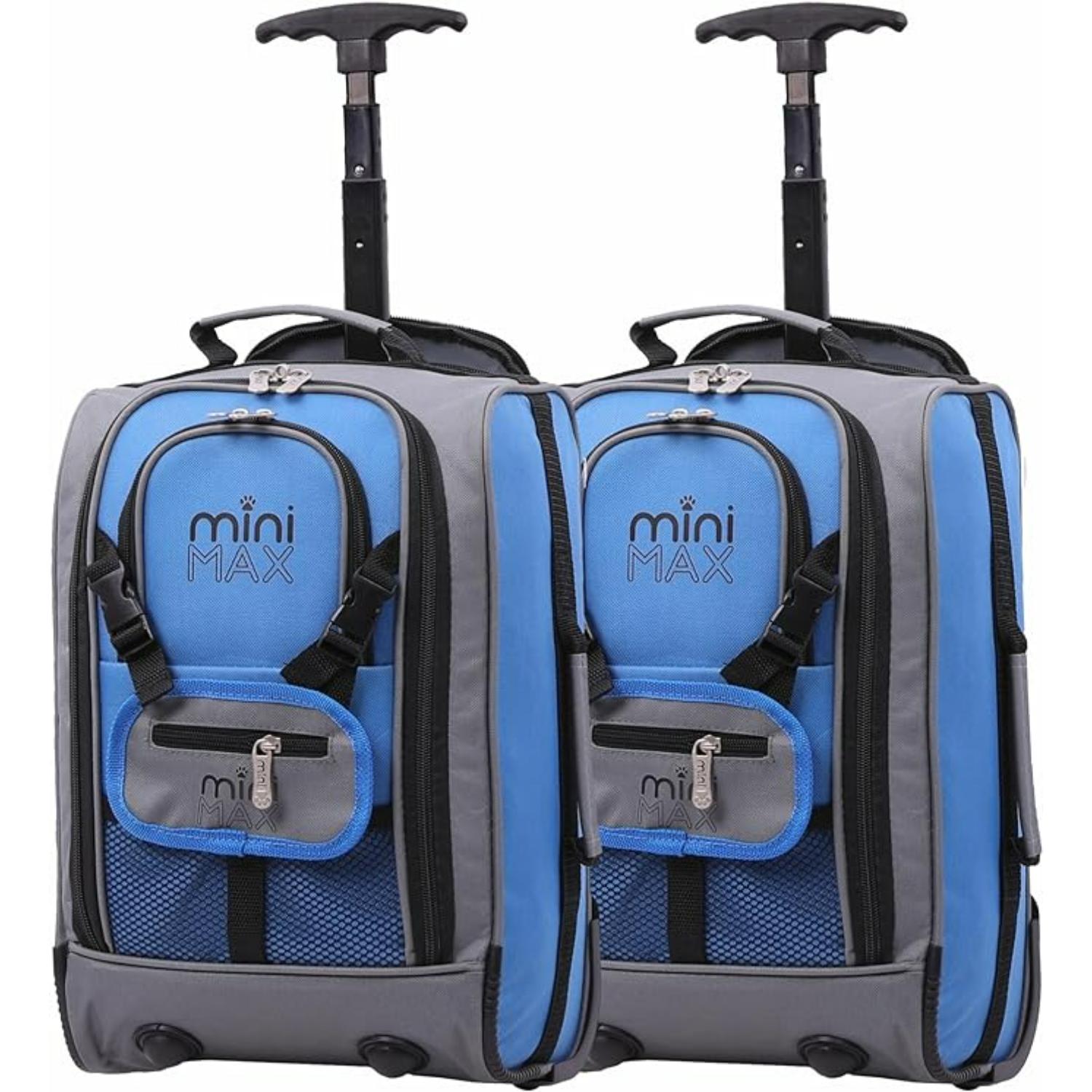 Aerolite MiniMAX 20L Ryanair 40x20x25 Maximum Size Cabin Hand Luggage Under  Seat Trolley Backpack Carry On Cabin Hand Luggage Bag