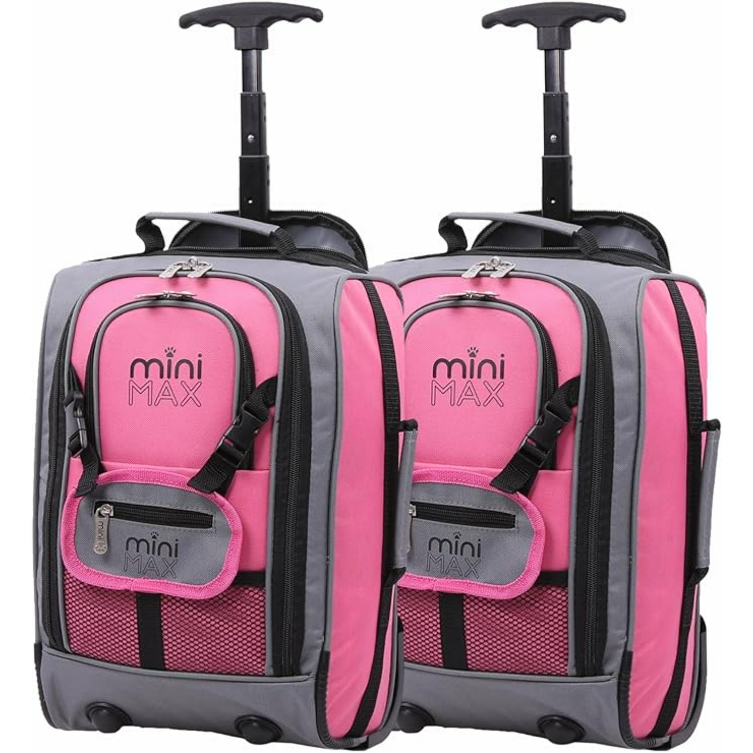 Aerolite MiniMax Ryanair Maximum 40x20x25cm Size Cabin Hand Luggage, 20L Under Seat Trolley Backpack, Carry On Cabin Hand Luggage with 2 Year Warranty - Aerolite UK