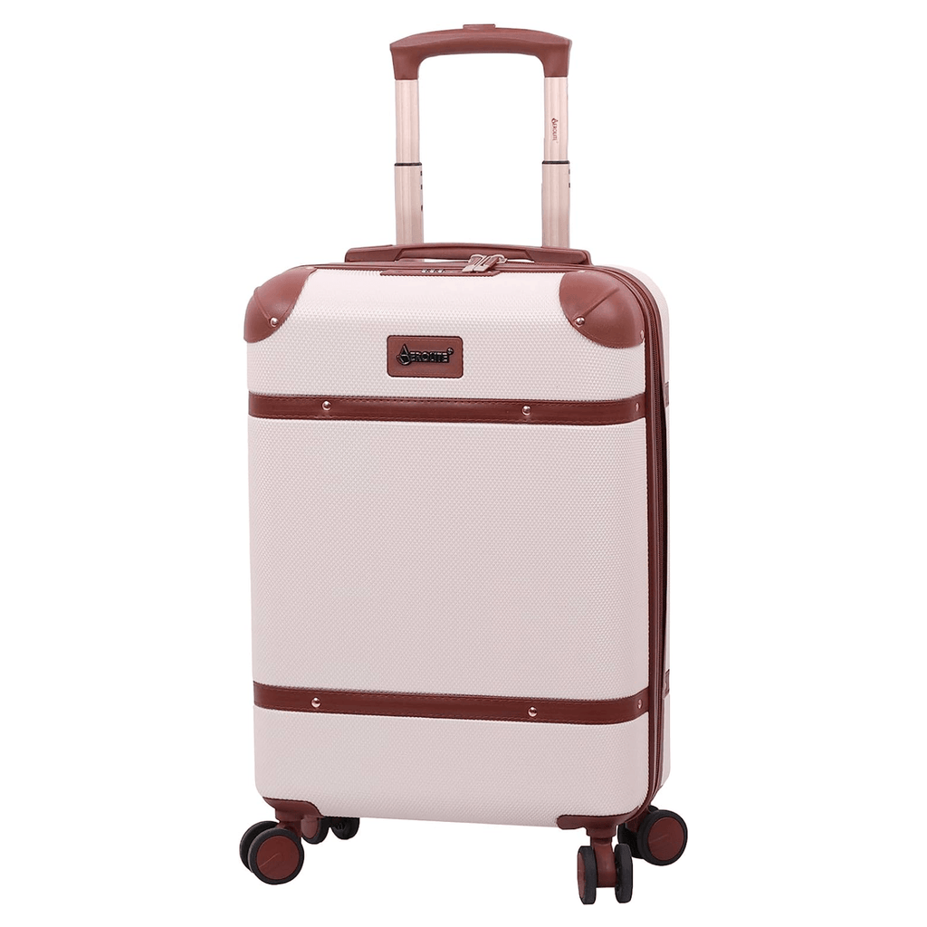 Aerolite Vintage Classic Retro Style Lightweight ABS Hard Shell Luggag Aerolite UK