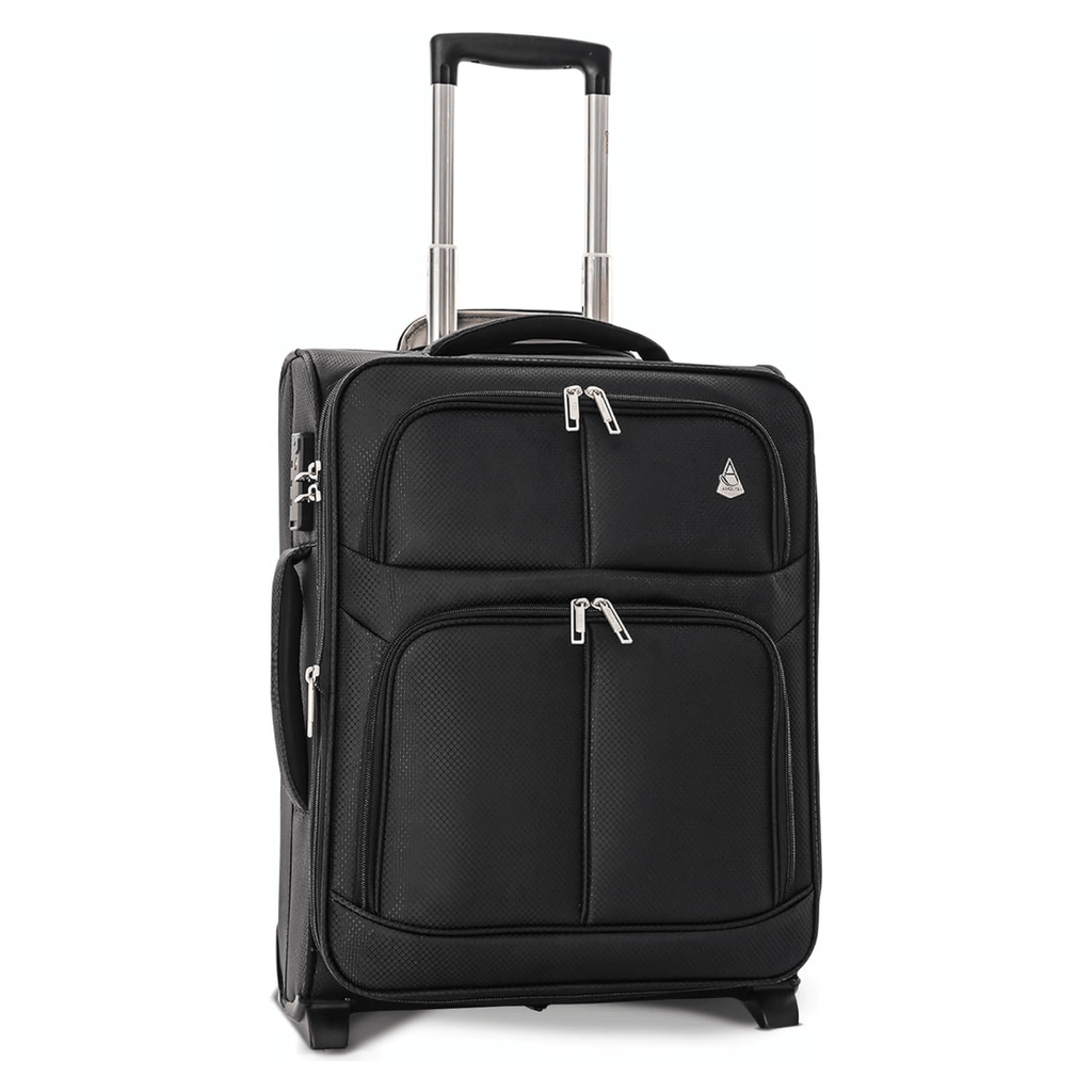 Aerolite (55x40x20cm) Lightweight Cabin Luggage 2 Wheel Luggage. Aerolite UK