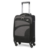 Aerolite Super Lightweight 4 Wheels Soft Shell Cabin & Hold Luggage, Cabin Size Approved for Ryanair (Priority), easyJet (Plus/Large Cabin), British Airways, Delta, Lufthansa, (Cabin 21