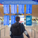 Sac à Dos Cabine 40x30x10 Cm - Compatible Air France, Lufthansa - Antivol, Imperméable - Pour Ordinateur 14 Pouces, Voyage, Travail - 12
