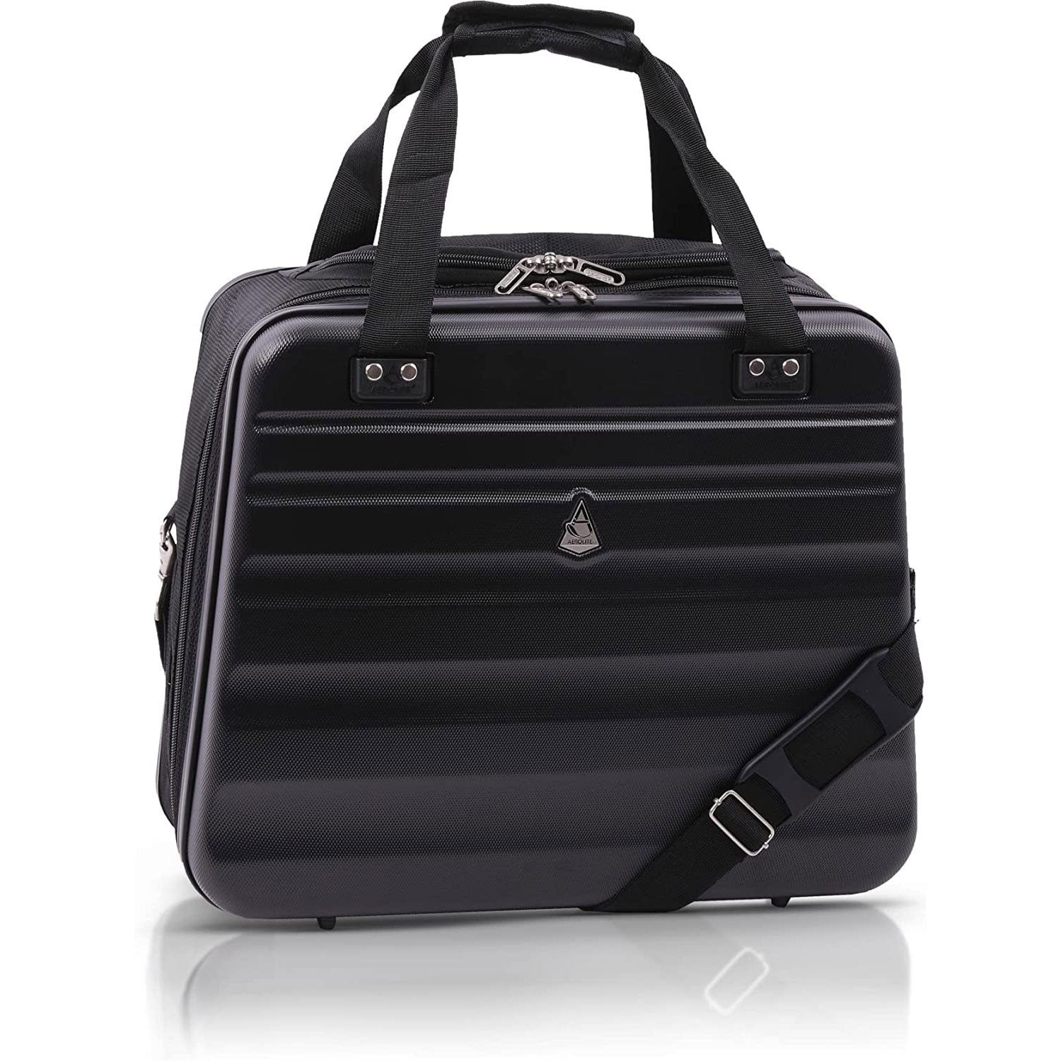Aerolite 45x36x20 easyJet Maximum Size Hard ShellCarry On Hand Cabin  Luggage Underseat Flight Bag Suitcase 45x36x20 with 4 Wheels set of 2