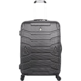 Aerolite Lightweight 4 Wheel ABS Hard Shell Spinner Luggage (21” Cabin , 25” Medium Hold, 29” Large Hold) With inbuilt USB Port (21"), Inbuilt Luggage Scale (25" & 29"), Charcoal