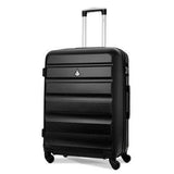 Aerolite Hard Shell Suitcase Luggage Travel Set (Medium + Large Hold Luggage Suitcase)