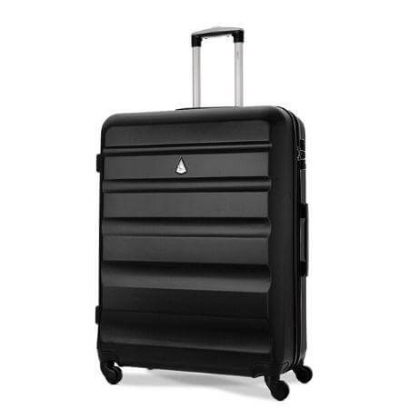 Aerolite Hard Shell Suitcase Luggage Travel Set (Medium + Large Hold Luggage Suitcase)