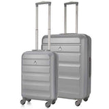 Aerolite Lightweight Hard Shell Suitcase Luggage Set with 4 Spinner Wheels (Cabin, Medium & Large)