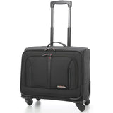 Aerolite Rolling Padded Laptop Case With 4 Wheels - Fits up to 15.6