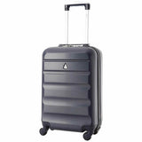 Aerolite 55cm Lightweight Hard Shell 4 Wheel Cabin Suitcase 21" (55x35x20cm), Approved for Ryanair (Priority), easyJet (plus/flexi/up front/extra legroom/large cabin), British Airways, Virgin Atlantic, Jet2 and More